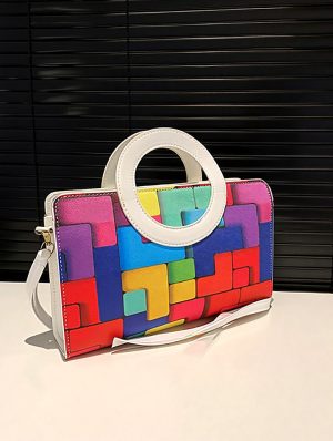 Women's faux leather bag copy